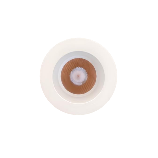 LED Downlight Recessed 5w 3K Non-Dimmable 45 x H75mm Cutout: 38mm 15D Beam White IP54