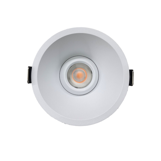 LED Downlight Recessed 13w 3K Triac-Dimmable 99.5 x H90mm Cutout: 90mm 50D Beam White IP65