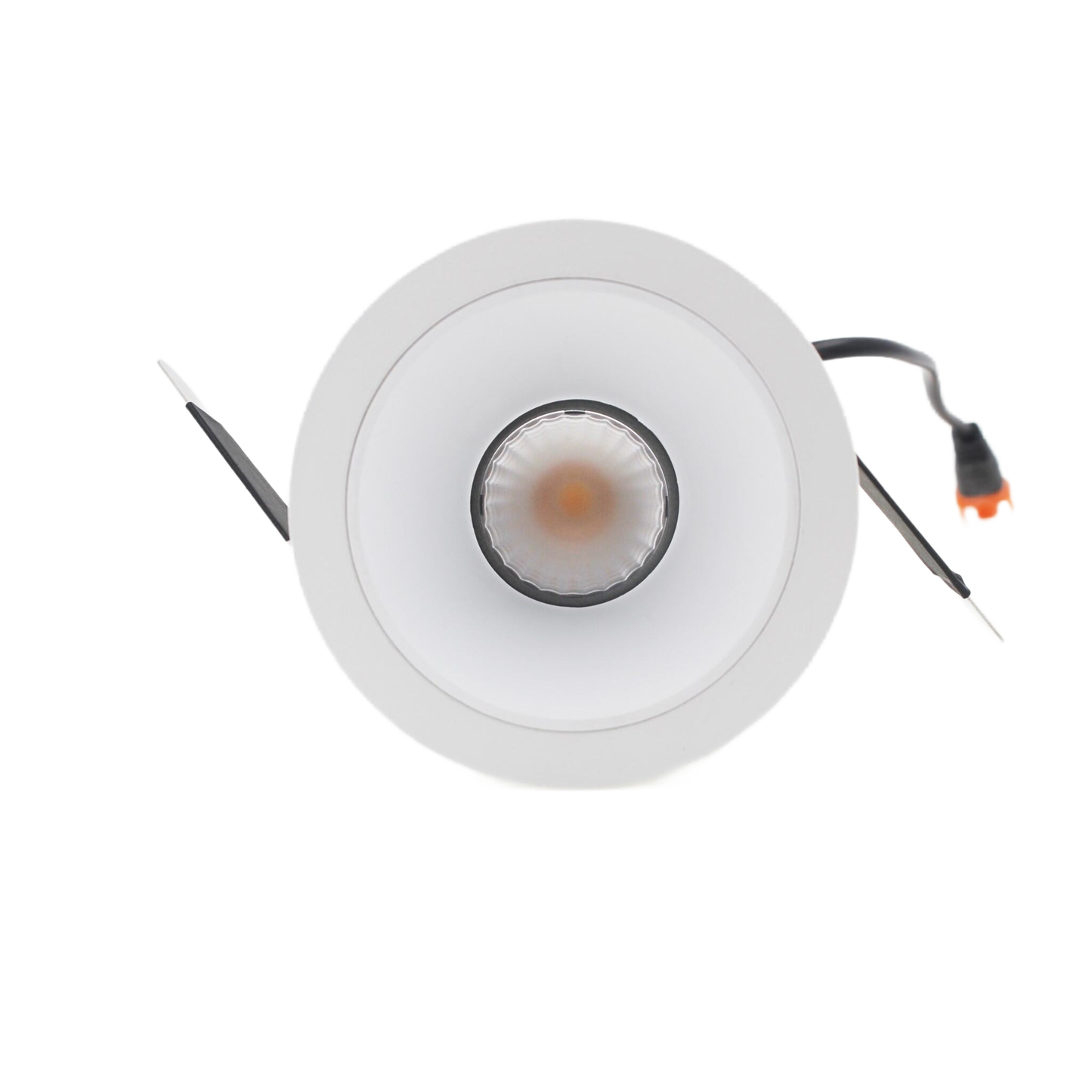 LED Downlight Recessed 12w 3K Triac-Dimmable 86 x H88mm Cutout: 75mm 36D Beam Whte IP20