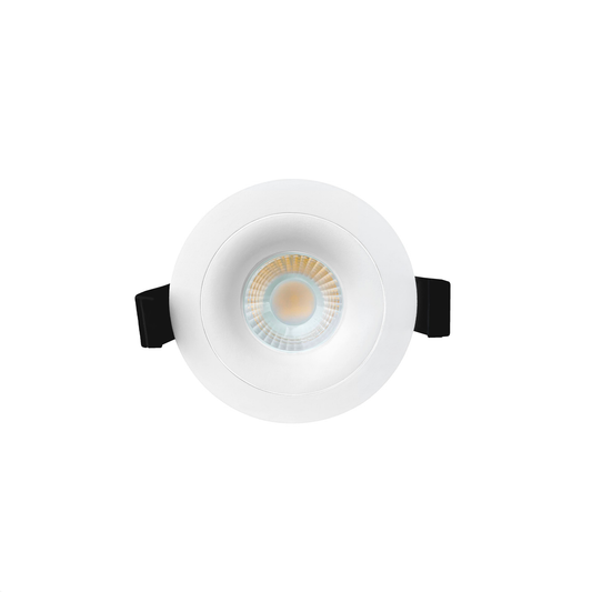 LED Downlight Recessed 8w 3K Triac-Dimmable 83 x H65mm Cutout: 78mm 45D Beam White IP44