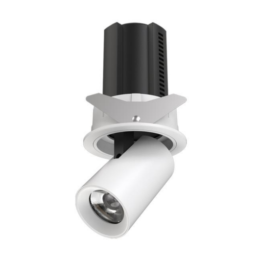 LED Downlight Recessed 20w 3K Triac-Dim 105 x H132mm Cutout: 95mm 60D Beam White IP20 Round