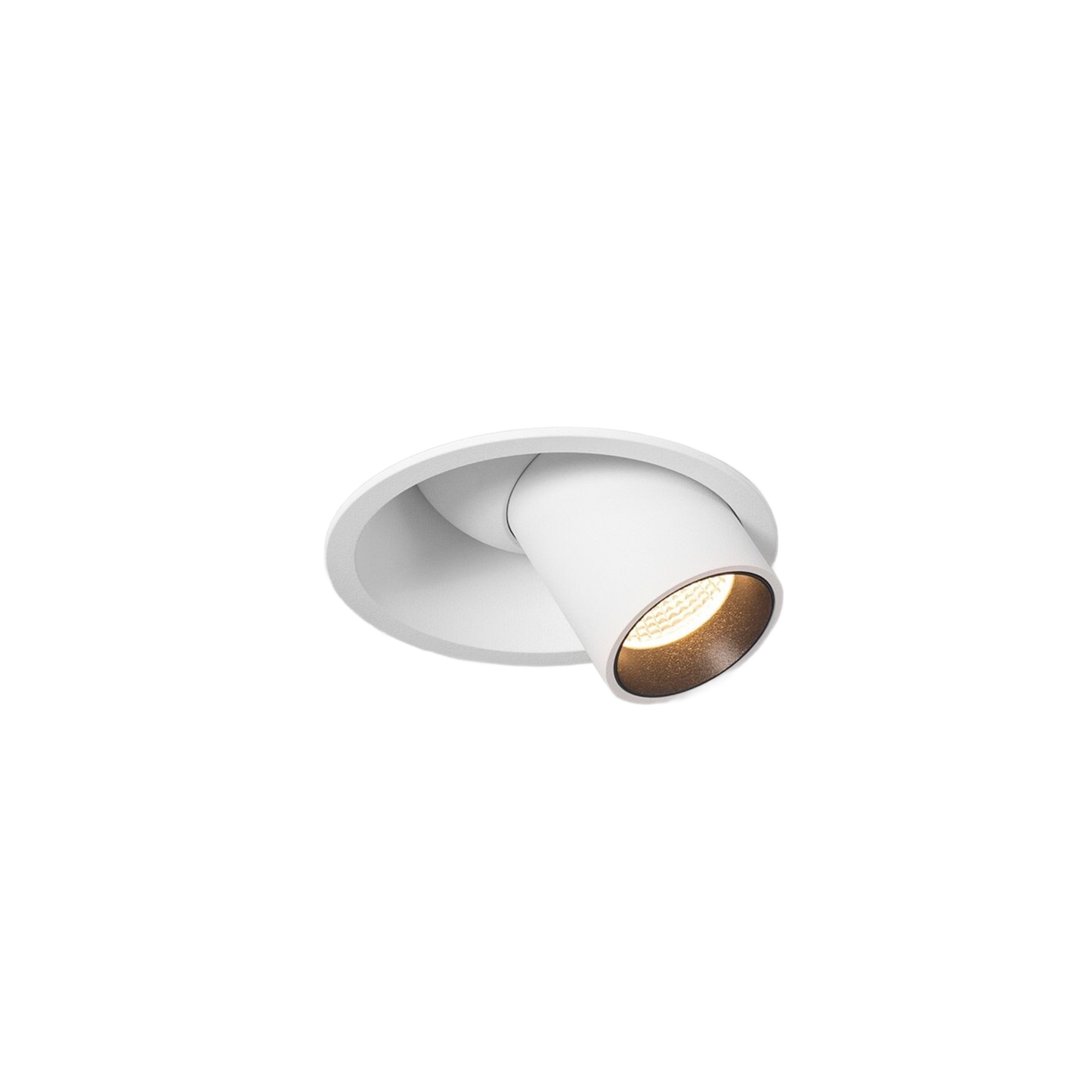LED Downlight Recessed 12w 3K Non-Dimmable 100 x H100mm Cutout: 90mm 36D Beam Black IP21
