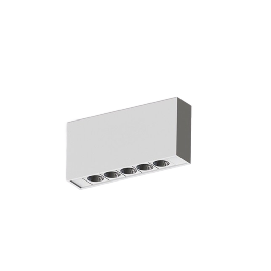 LED Downlight Surface Mounted 12w 3K Non-Dimmable L135 x W28 x H65mm 36D Beam Black IP20