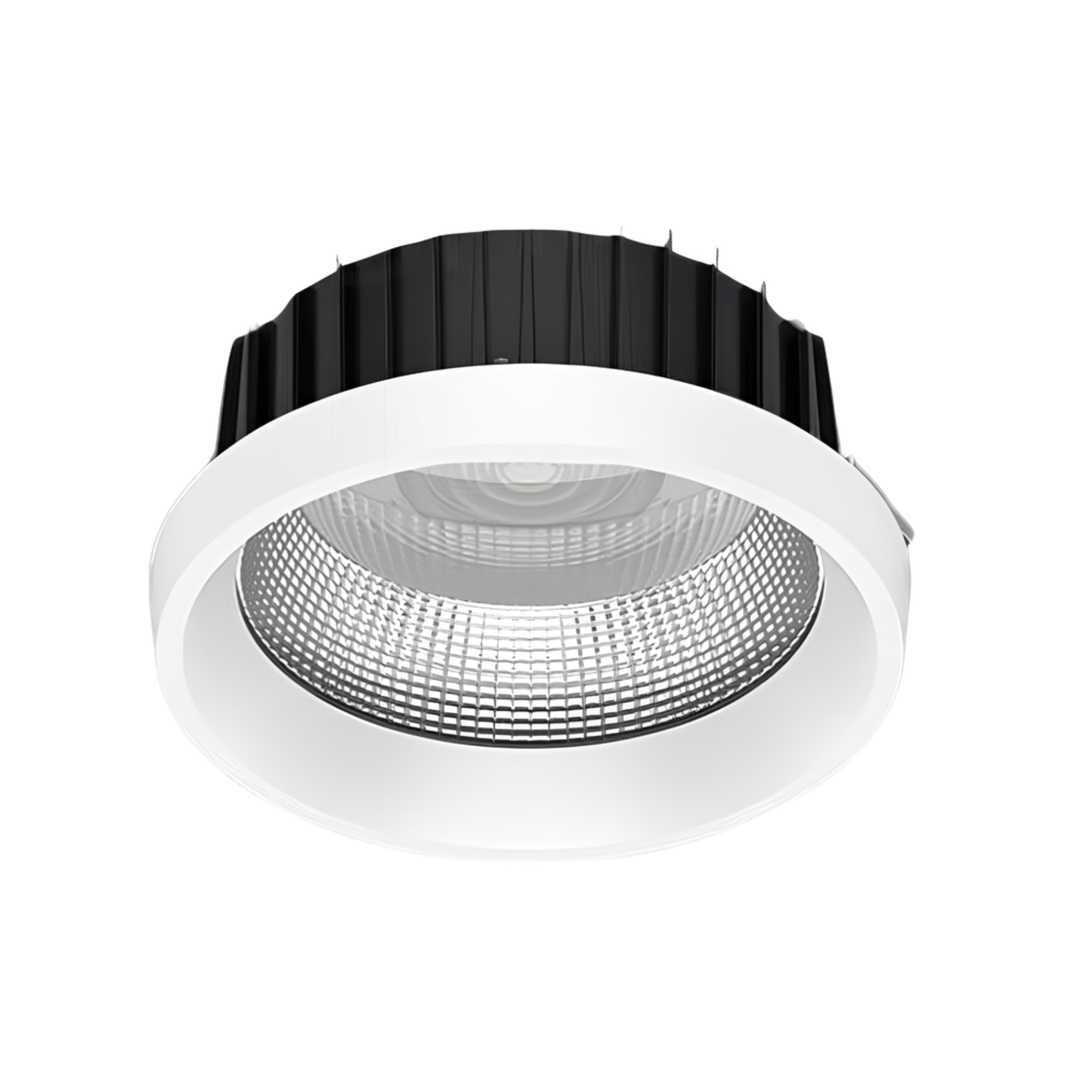 LED Downlight Recessed 25w 3K Non-Dimmable 145 x H82mm Cutout: 125mm 60D Beam White IP65