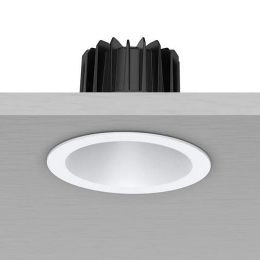 LED Downlight Recessed 10w 3K Non-Dimmable 110 x H75mm Cutout: 90mm 36D Beam White IP44
