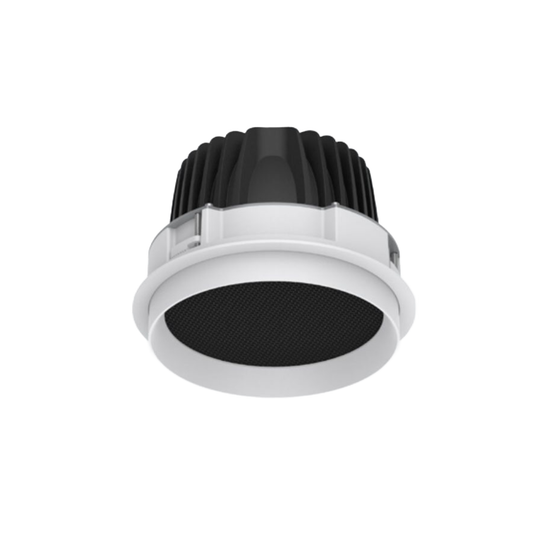 LED Downlight Recessed 10w 3K Non-Dimmable 139xH87mm Cutout:120mm 36D Beam White IP54 HC