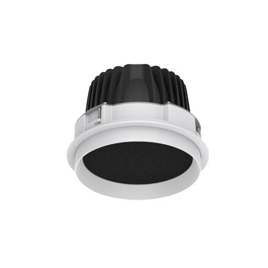 LED Downlight Recessed 18w 3K Non-Dimmable 180xH103mm Cutout:160mm 60D Beam White IP54 HC