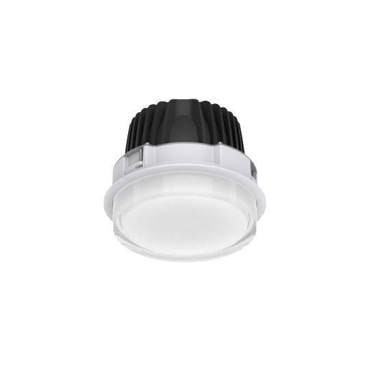 LED Downlight Recessed 25w 3K Non-Dimmable 180xH103mm Cutout:160mm 60D Beam White IP54 Mask