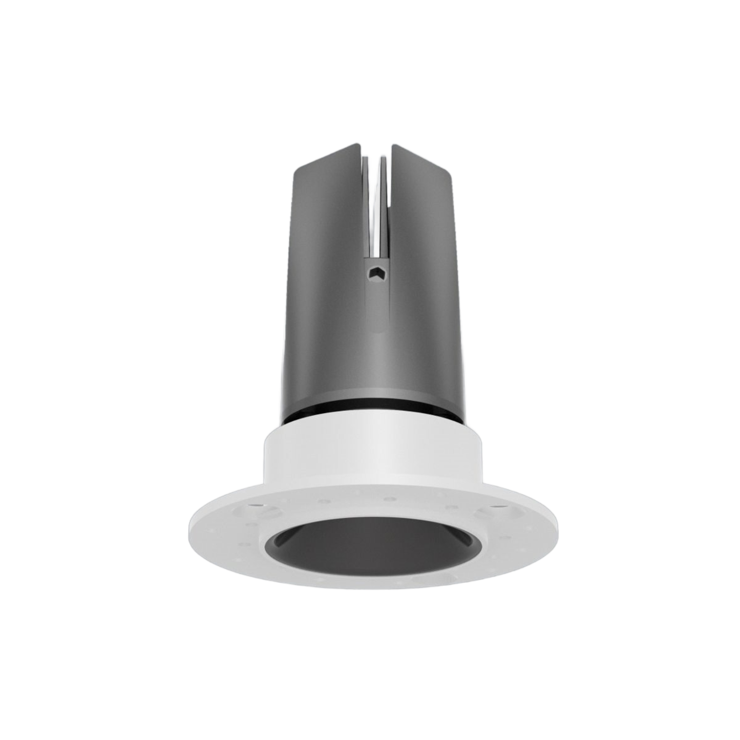 LED Downlight Trimless 6w 3K Non-Dimmable 70xH82mm Cutout:45mm 15D Beam Black IP20