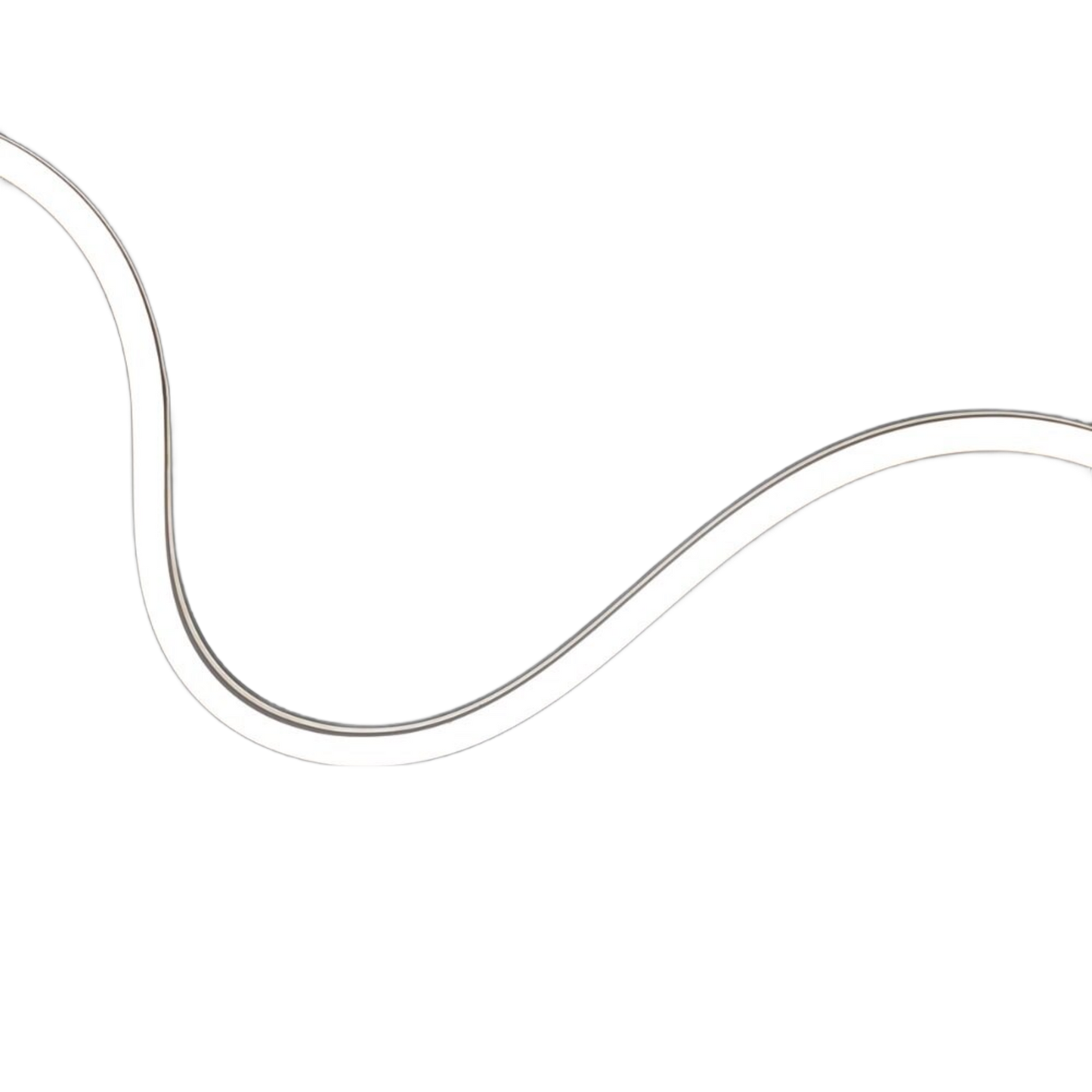 LED Neon Strip 24V Side Bend 7.2w/m 3K IP65 W:10mm H:10mm Cutting Unit:5.95mm