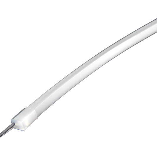 LED Neon Strip 24V Top Bend 7.2w/m 3K IP65 W:6mm H:6mm Cutting Unit:33.4mm