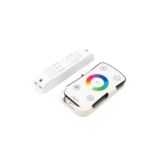 Control Gear Ltech M3+M3-3A Mini Controller with RF Remote - RGB Size:200x130x22mm