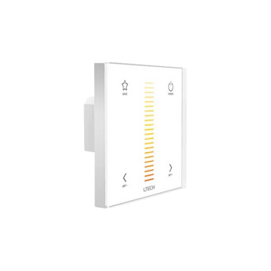 Control Gear Ltech E2 Single-zone Touch Panel -Colour Temperature Size:86x86x36mm