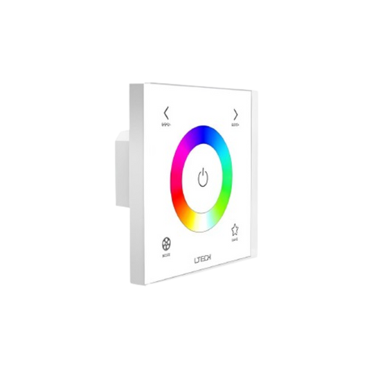 Control Gear Ltech E3 Single-zone Touch Panel -RGB Size:86x86x36mm