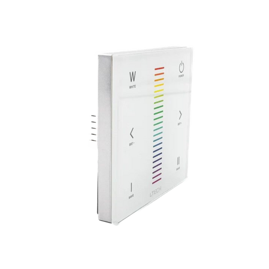 Control Gear Ltech E4 Single-zone Touch Panel -RGBW Size:86x86x36mm