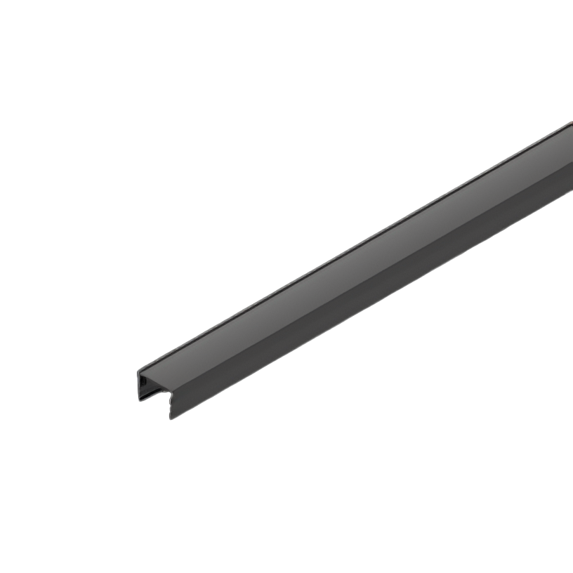 Linear Modular TLS40 Profile Blind Cover Black Size:2500x42.6x29.6mm