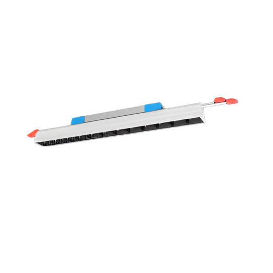 Linear Modular TLS60 Grating Light 17w Size: 600x53.8x63.8mm Black