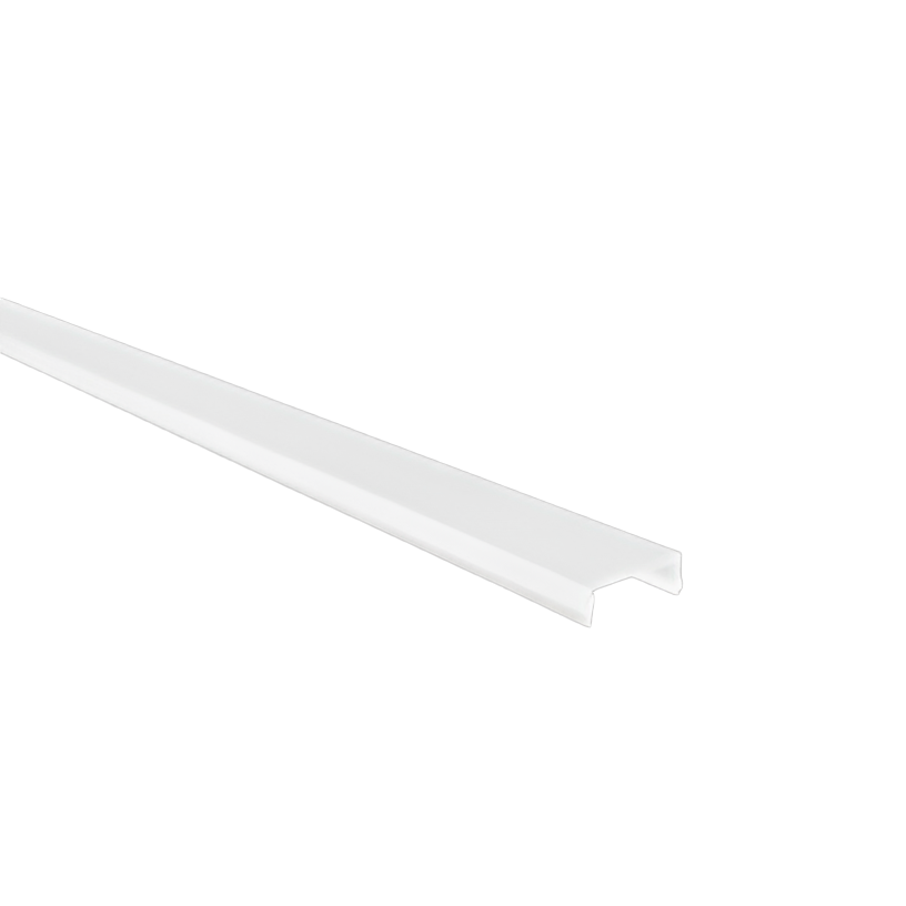 Linear Luminaire Slim25 White Prismatic Size:2500x20.4x6.7mm