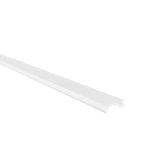 Linear Luminaire Slim25 White Prismatic Size:2500x20.4x6.7mm