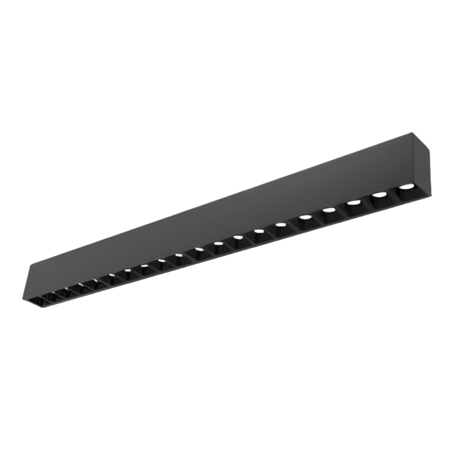 Linear Luminaire Slim25 LM25 Surface Mounting Kit (2pcs/set) Size:64.5x24.5x5mm