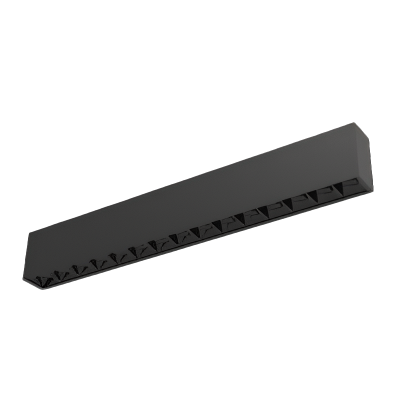 Linear Luminaire Line40 Grating Light 34w 3CCT Size:1500x44.8x83mm Black