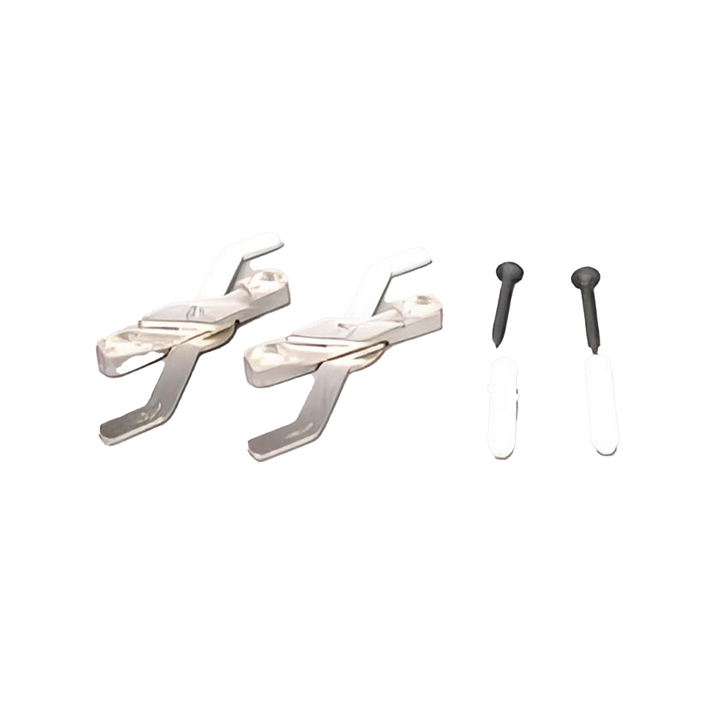 Linear Luminaire Line60 Surface Mounting Kit (2pcs/set) Size:90.5x54x5.9mm