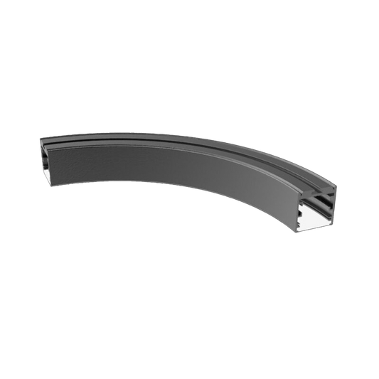 Linear Profile AS3535 320mm 90 downward Lighting Cross Section Size:35x35mm Black