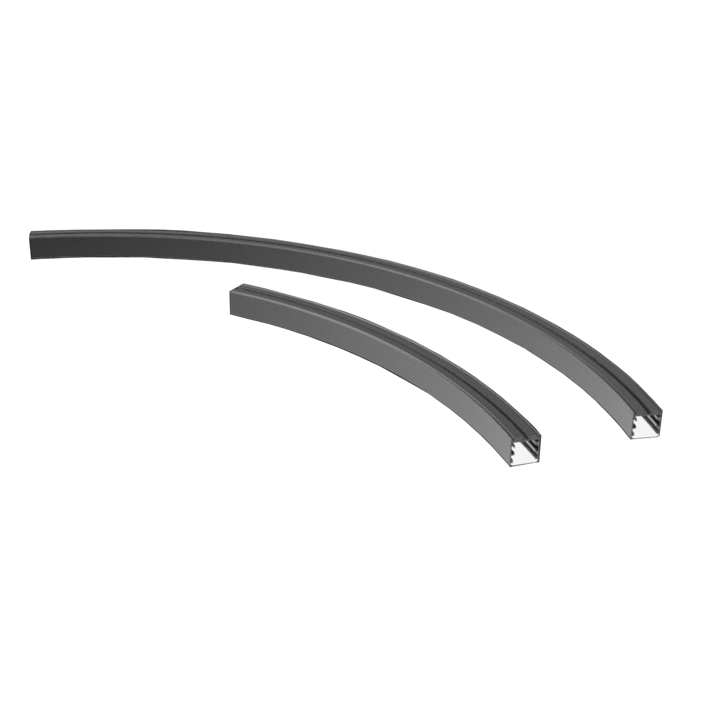 Linear Profile AS3535 1500mm 45 downward Lighting Cross Section Size:35x35mm Black