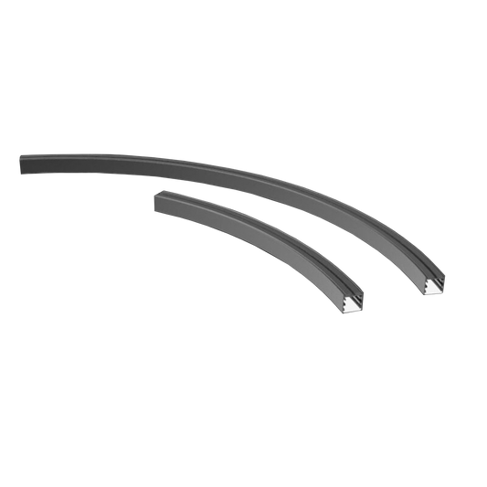Linear Profile AS3535 1500mm 45 downward Lighting Cross Section Size:35x35mm Black