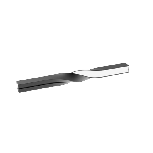 Linear Profile AS3535 180 Twist Size:500x35x35mm Black