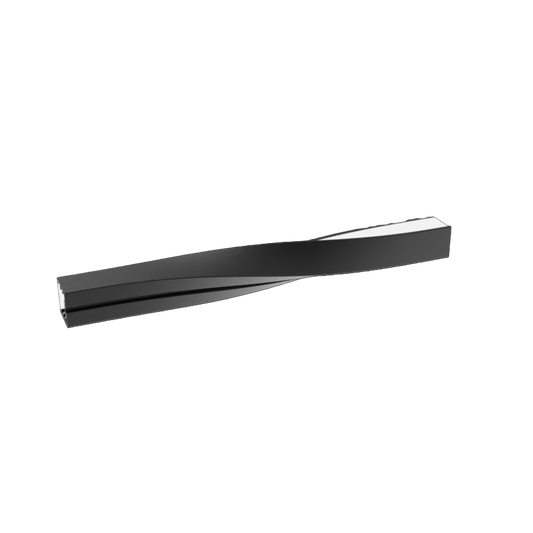 Linear Profile AS3535 90 right Twist Size:400x35x35mm Black