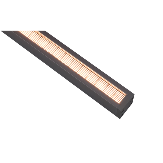 Linear Profile Archiline Grazer WP3T3 17.2w/m 3K Size: 2000x28x40mm Black IP65