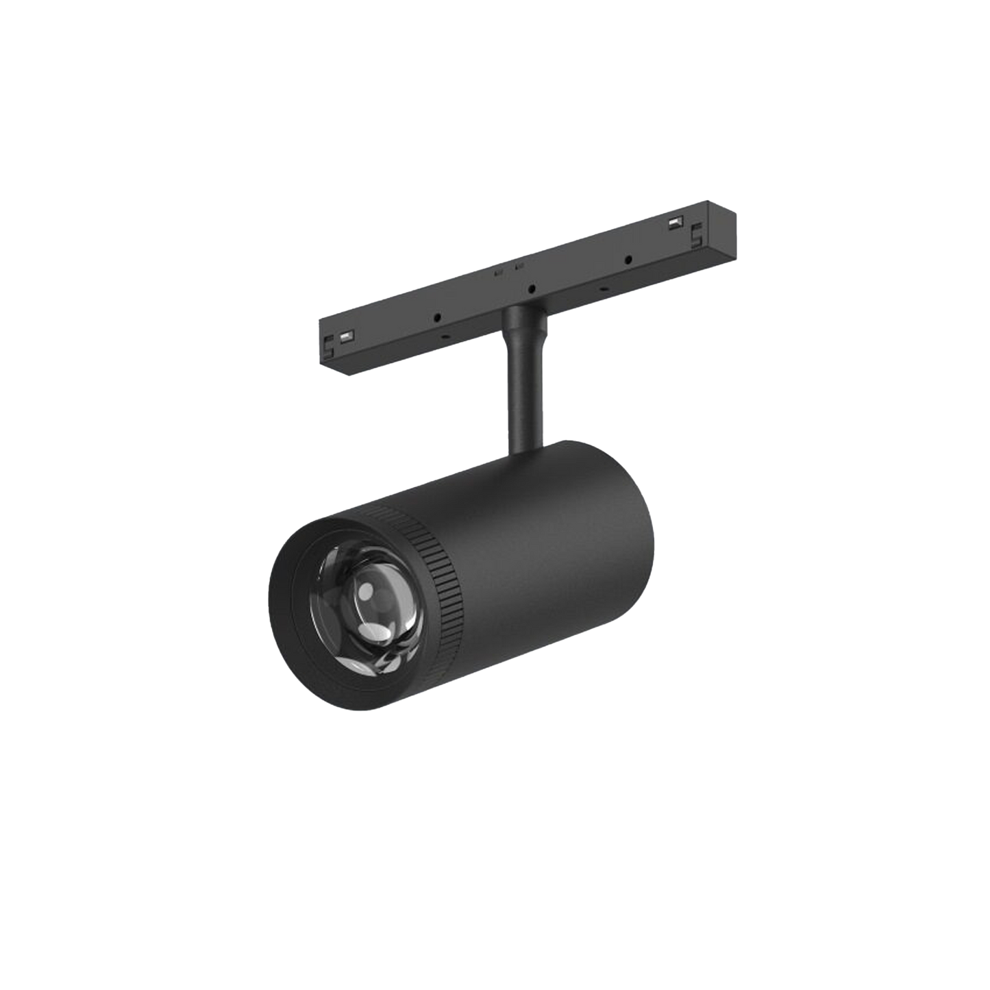 Magnetic Track Lights Spotlight 12w 3K Size:65x135mm Black