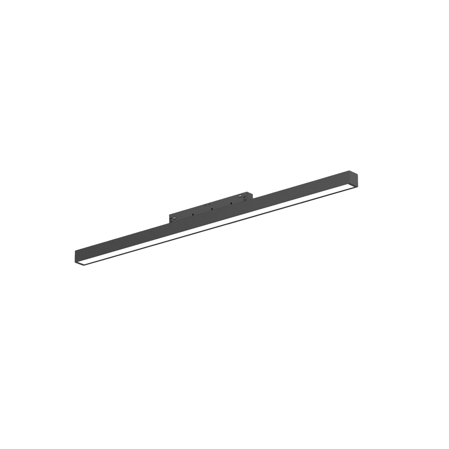 Magnetic Track Lights Linear Module Prismatic 7w 3K Size:305x23x41mm Black