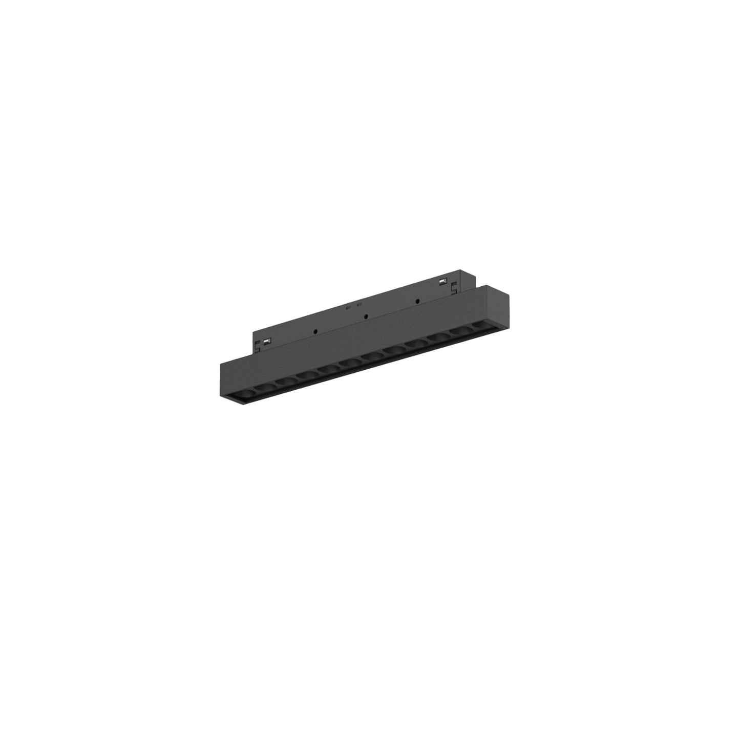 Magnetic Track Lights Linear Module Grating 30D 24w 3K Size:445x23x41mm Black