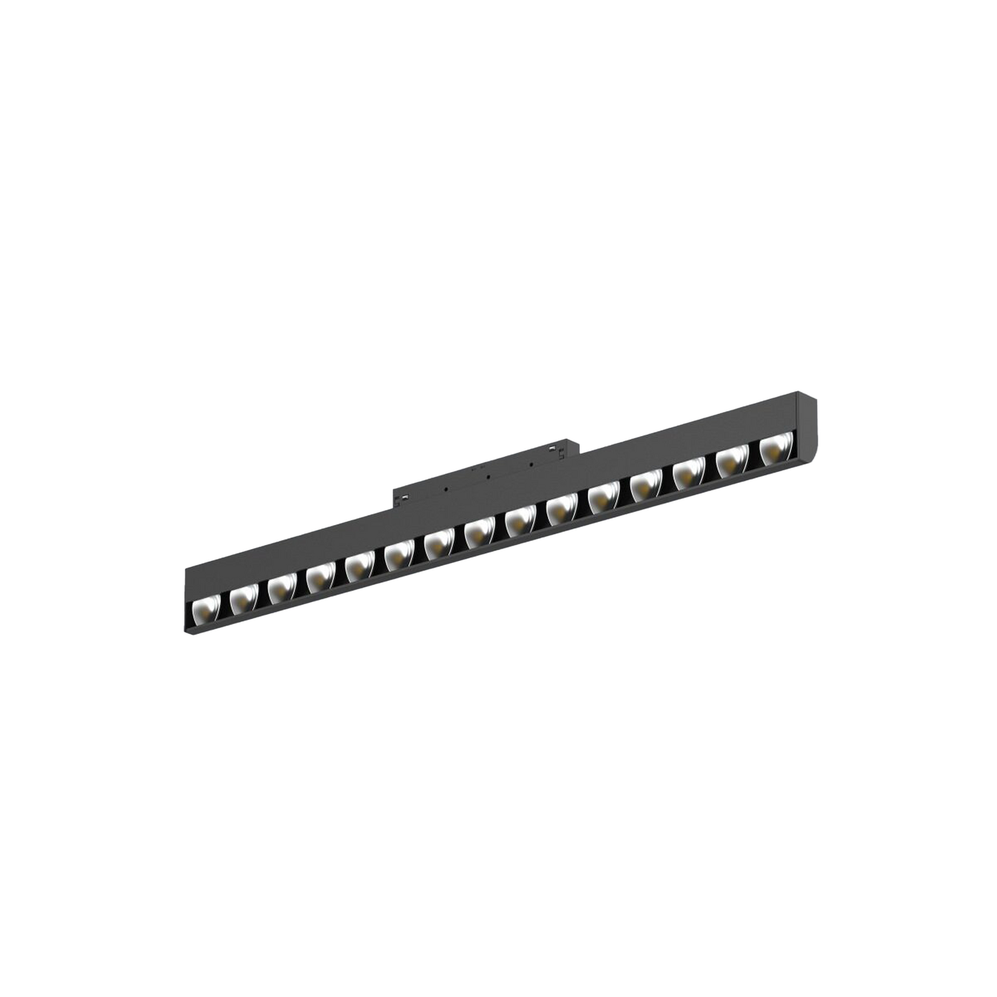Magnetic Track Lights Linear Module Washing 60x25x75 10w 3K Size:605x23x71mm Black