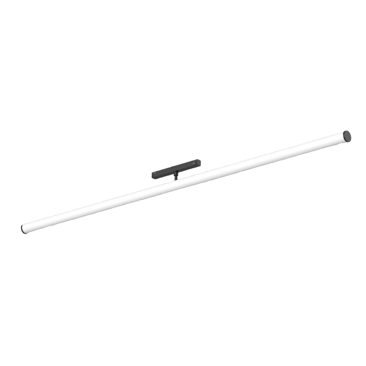 Magnetic Track Lights Linear Module Round Tube 200x110 18w 3K Size:900x30.2x74mm Black