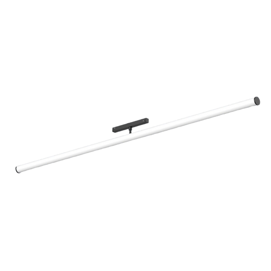 Magnetic Track Lights Linear Module Round Tube 200x110 18w 3K Size:900x30.2x74mm Black
