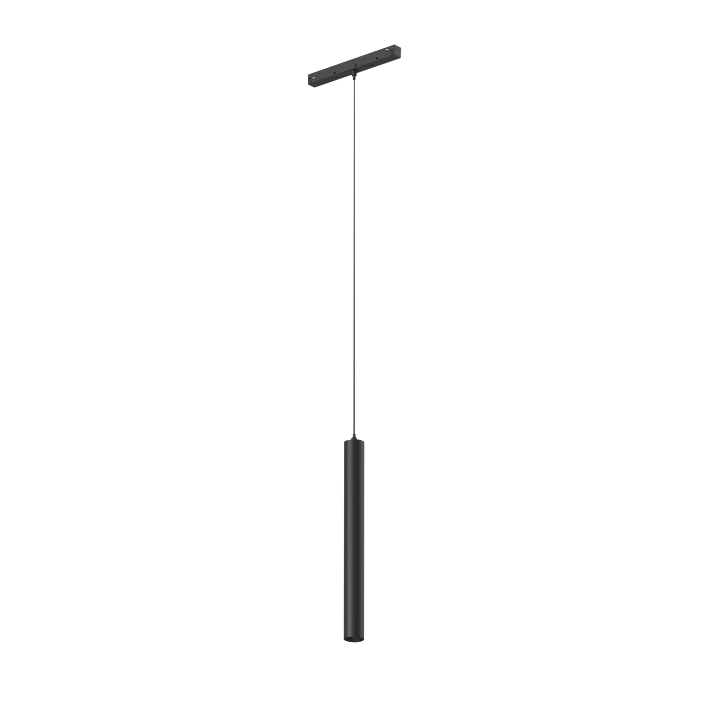 Magnetic Track Lights Pendant Spotlight 5w 24D 3K Size:300x30mm Black