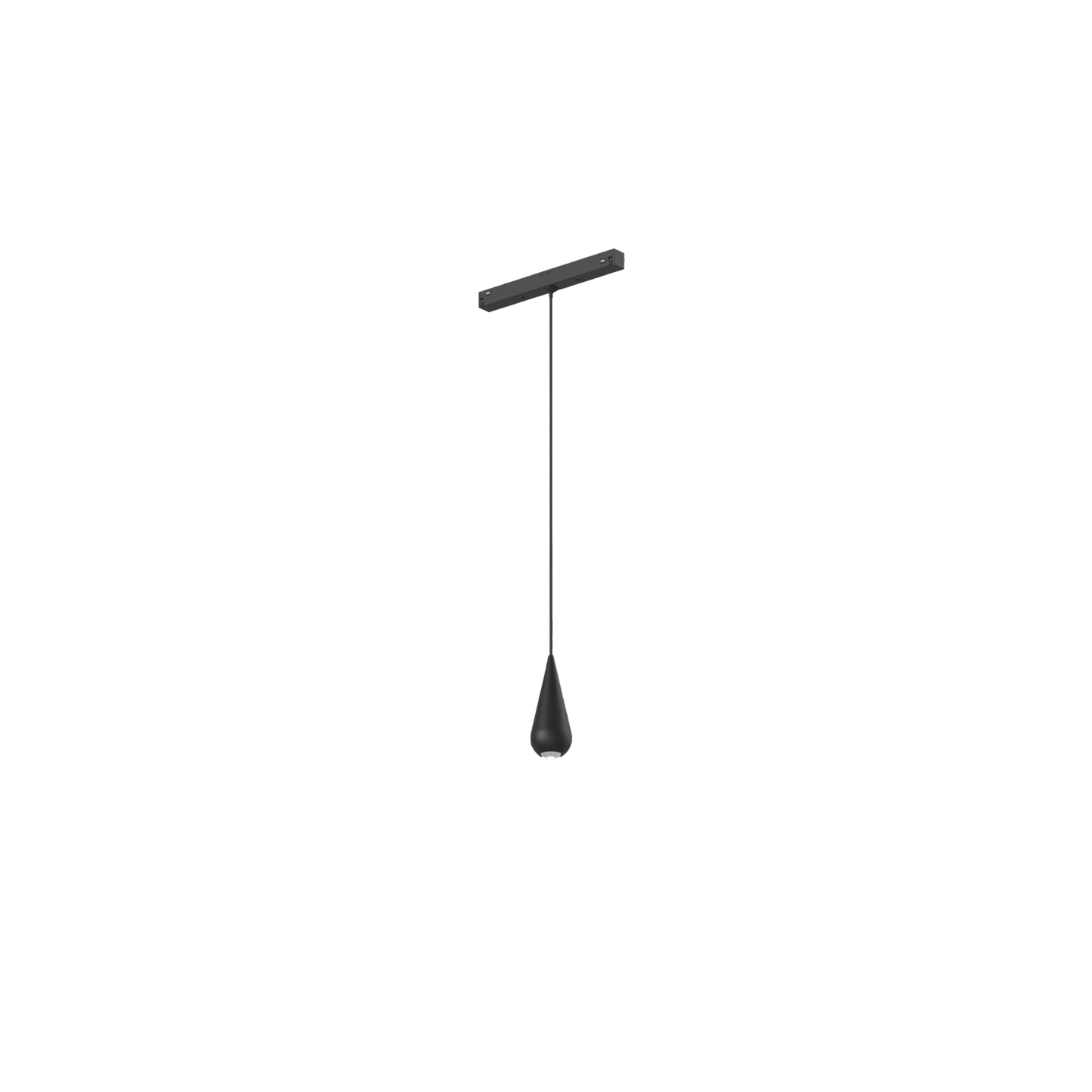 Magnetic Track Lights Pendant Downlight 110D 3w 3K Size:40x104mm Black