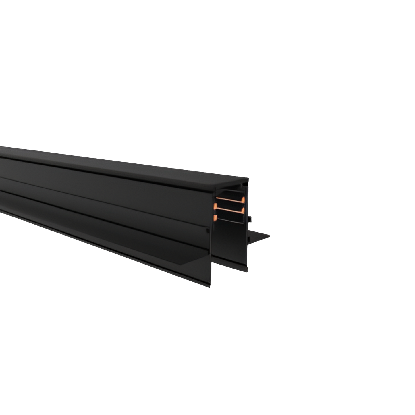 Magnetic Track Lights Trimless Recessed Track Size:3000x64x46.5mm Black