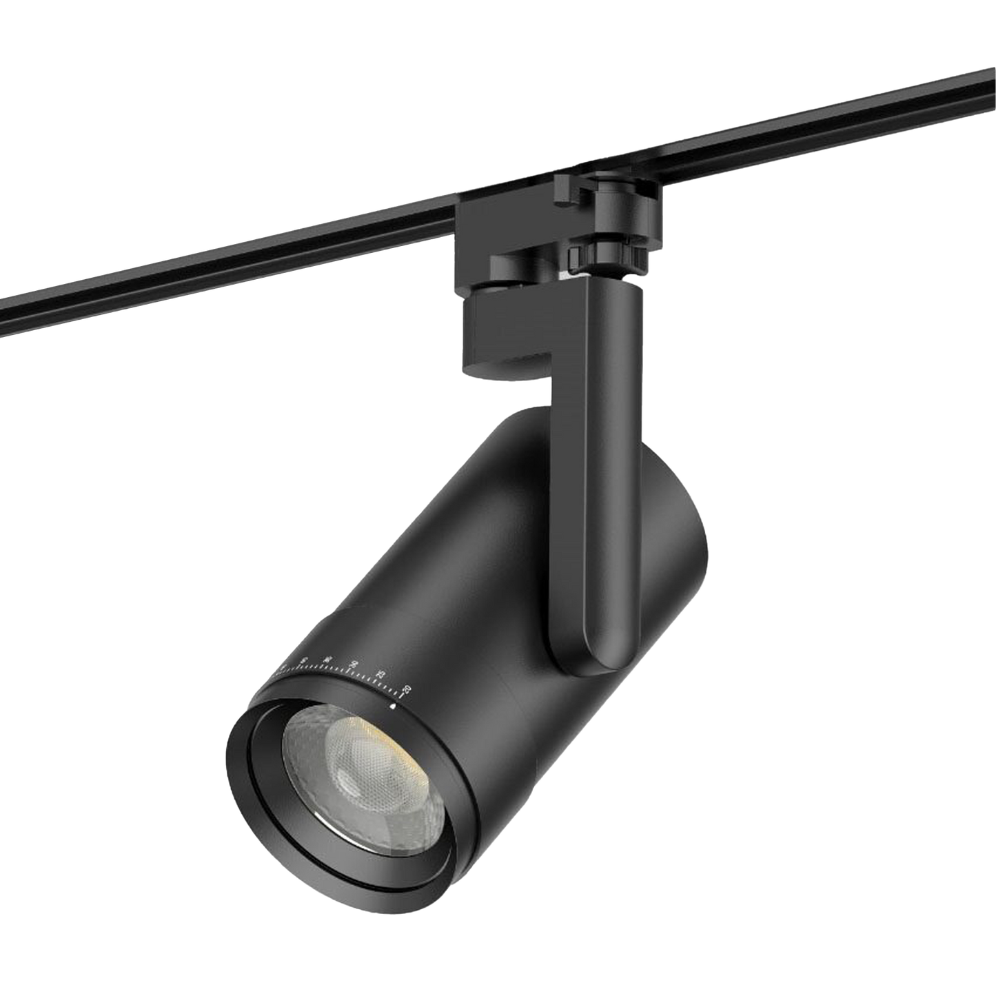 Standard Track Light Spotlight Zoom 32w 3K 20-60D Beam Size:92x162mm Black