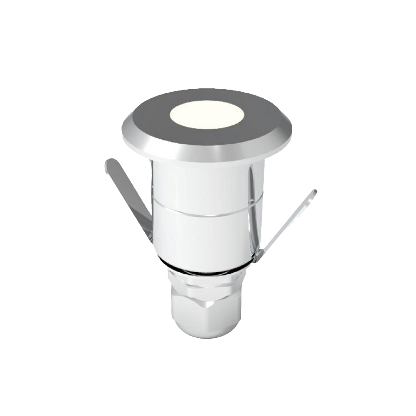 Inground Spotlight 0.5w DC24V 120D Beam 3K Size:30x47mm Cutting:25mm Stainless Steel IP67
