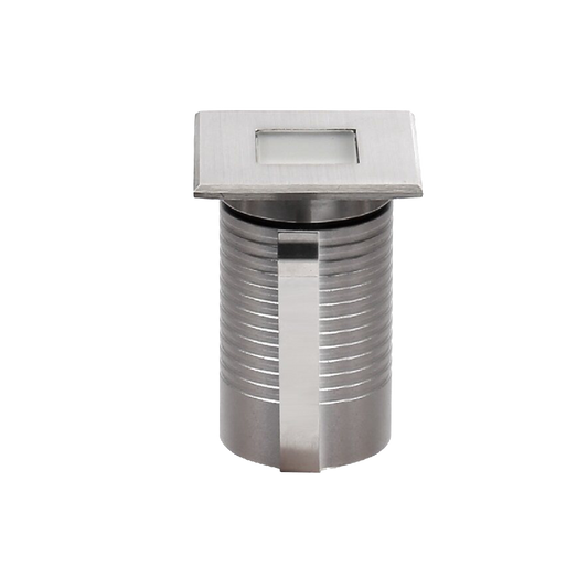 Inground Spotlight 2.5w DC24V 45D Beam 3K Size:45x65mm Cutting:67mm Stainless Steel IP67