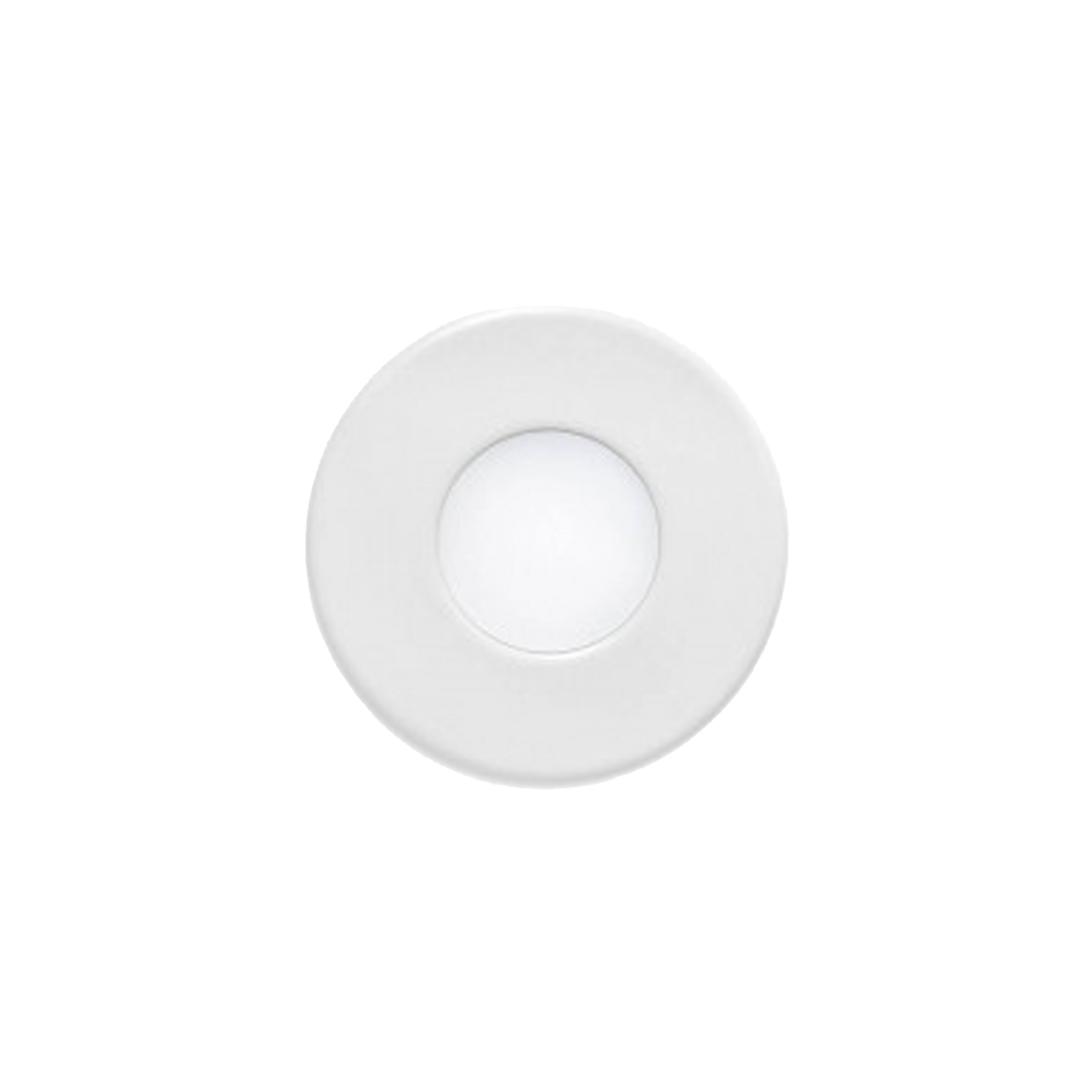 LED Step Light Interior 3w 30D Beam Full Moon Size:55.5x31mm Cutting: 45mm Black IP54