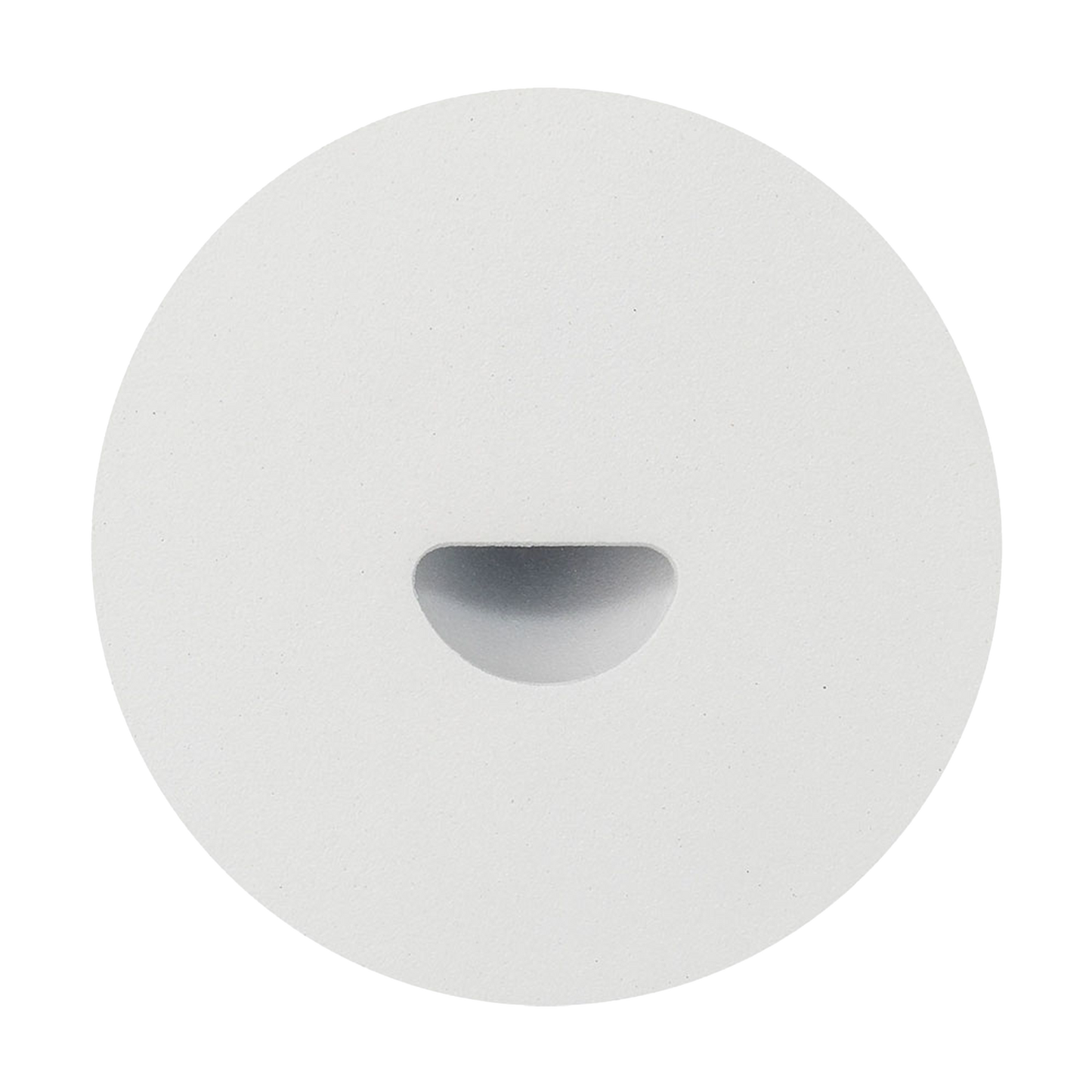 LED Step Light Interior 3w 30D Beam Half Moon Size:55.5x31mm Cutting: 45mm Black IP54