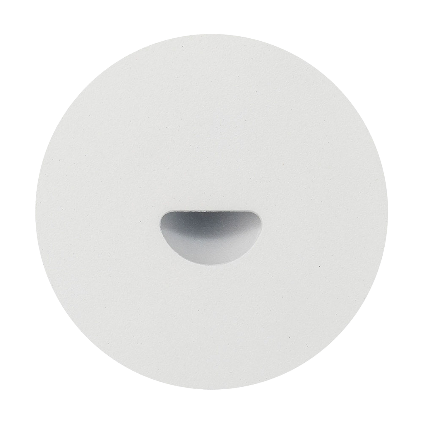 LED Step Light Interior 3w 30D Beam Half Moon Size:55.5x55.5x31mm Cutting:45mm Black IP54