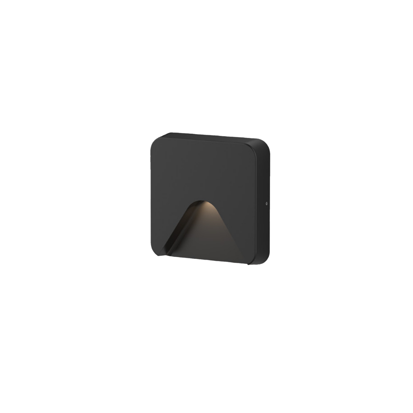 LED Step Light Interior Surface Mounted 3w 60D Beam Size:135x135x26mm Black IP20