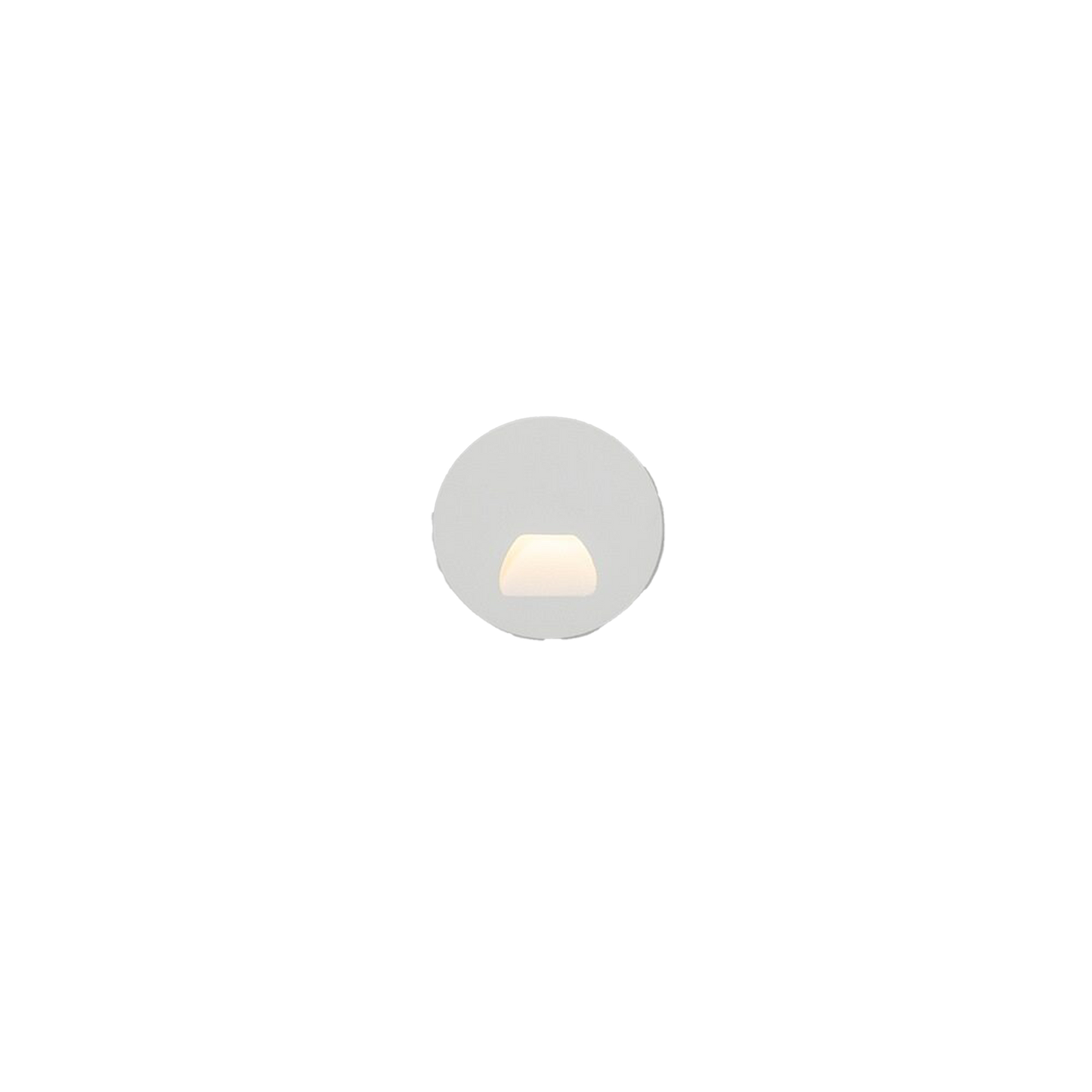 LED Step Light Exterior Recessed 3w Waterdrop Beam Size:65x34mm Cutting:60mm Black IP65